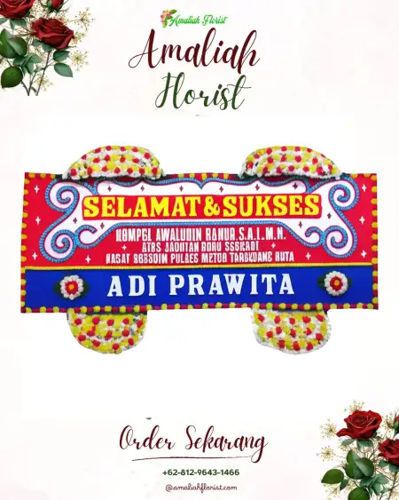 Papan Bunga Ucapan Selamat Ringinarum